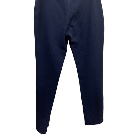 St. John Sport By Marie Gray Straight Leg High Rise Navy Pants SZ 6 - Picture 5 of 10